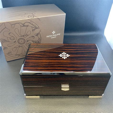 patek philippe wooden box